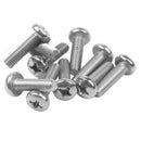 Stainless pozi pan head machine screws Phillips Round Head Screws Bolt M6*2