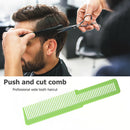 Hairdressing Carbon Anti-static Comb Wide Tooth Hair Clipper Comb (Green)