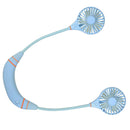 Rechargeable Hand-free Sports Fan Portable USB Neck Small Table Fan