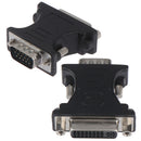 24+5Pin DVI Female to 15Pin VGA Male Cable Extender Adapter  For HDTV  a_J Gw