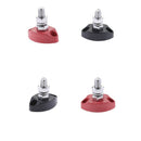 4pcs Marine Supply BusBar - Post Power Distribution Block - Red & Black 6mm