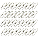40 Pieces Fashion Ball Chain Necklace Key Chains DIY Jewelry Making Finding