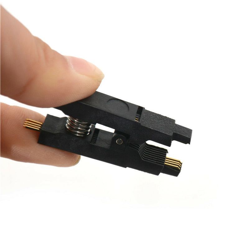 Black Programmer Testing Clip SOP8 Pin SOIC8 DIP8 IC Test Clamp~~ Nd