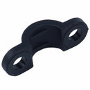 70Pcs Screws Mounted Arched Cable Clamp Clip Tie 21 x 7mm for 3mm Wire B5T5