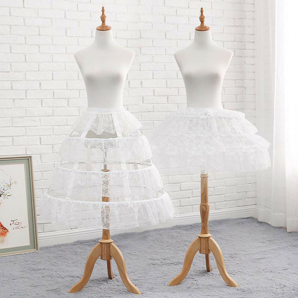 Womens Hoop Bustle Skirt Petticoat Crinoline for Lolita Victorian Gothic Dress