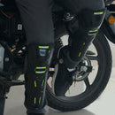 4Pcs Reflective Motorcycle Elbow Knee Pad Set Motocross Sports Protection Gear