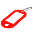 Key Ring Tags (50PCS red) E7M5