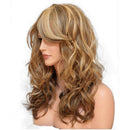 European And American Wig Female Wig Multicolor Long Curly Hair Chemical Fi