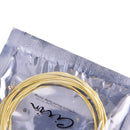 6pcs/set Universal Acoustic Guitar String Brass Hexagonal Steel Core Strings Gn