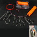 Fishing Clip Fish Lock Stainless Steel Wire Lanyard Live Fish Lock5 Metal S