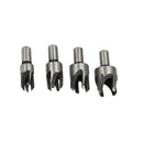1X(Deburring External Chamfer Tool Remove Burr Tool,8Pcs Wood Plug Cutter C