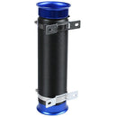 76mm Cold Air Intake Flexible Induction Pipe Hose Kit Blue Black M9A7