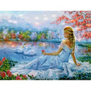 5D DIY Full Drill Diamond Painting Girl Embroidery Mosaic Craft Kits (W639)