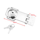 Door Security Guard Latch Bolt Gate Lock 304 Stainless Steel Window Loaded