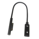 23cm Type-C Female to Microsoft 5th w/PD Chip for Microsoft Surface Pro 3/4/5/6