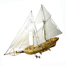 Handmade DIY Building Kits Boats Wood Sailboat Sailing Ship Puzzles Toys