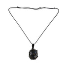 Labradorite Necklace Natural Stone Pendant Wrap Braid Necklace Yoga Macrame