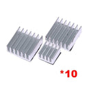30 x Aluminum Heatsink Cooler Adhesive Kit for Cooling Raspberry Pi A
