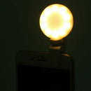 360 degree Rotating Portable LED Selfie Ring Light for Mobile Phone Camera
