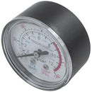 Round 0-180 psi 13mm 1/4BSP Diameter Dial Comparator Air Manometer, Black M5T3