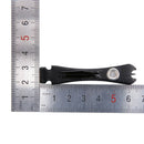 Stainless Steel Fly Fishing Nipper With Knot Tying Tool Line Nipper--6.5cm Bla Z