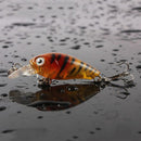 Fishing Lures Baits Vivid Crankbaits Hooks Minnow Baits Tackle 4.5cm/4g OH