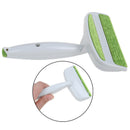 2 Heads Reusable Pet Hair Removal Brush Portable Household Clean FT