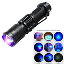 365nm UV Ultraviolet LED Flashlight Blacklight Lamp Pet  Stain Detector