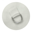 4pcs Stainless Steel D-Ring Pad Patch PVC Round For Inflatable Boat Raft Dinghy