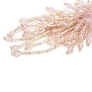 Bohemian Crystal Beads Beaded Tassel Earrings Long Paragraph Earrings Ethni
