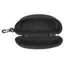 Black Pattern with a Hook EVA Glasses Case W1B4
