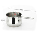Milk Pot With Handle As A Stainless Steel Saucepan For Noodle Milk Coffee