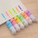 Mini Cute 6pcs/set Highlighters Pen Writing School Office Stationery Supplies