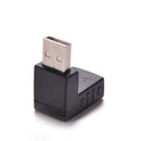 USB 2.0 A Male to Female Extension Cable 90 Degree Right Angle Adapter Plug Ã‘LJ