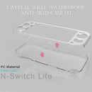 Crystal Shell Waterproof Anti-skid Portect Case for Nintend Switch Lite Console