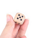 10Pcs Wood Dice 20Mm Kid Toys Game 6 Sided Dice Point Style Set OZ