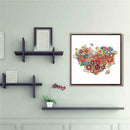 5D DIY Special Shaped Diamond Painting Love Cross Stitch Mosaic Craft Kits