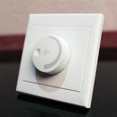 1 Gang 1 way Rotary Wall Dimmer Control for lamps LED Light Switch 220V IUY