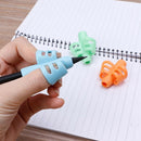 1PC Two Finger Grip Silicone Pencil Holder Corrector Baby Learning Writing Tool