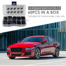 No.14 U Nuts Car Interior Door Trim Panel Fastener Clip U Type Nuts (60pcs) A