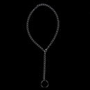 Punk Gothic Rock Round Metal Chain Choker Collar Necklace Pendants Fash JR