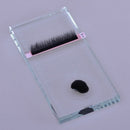2In1 Eyelash Extension Crystal Glass Eyelashes Glue Pallet Adhesives Tray Holder