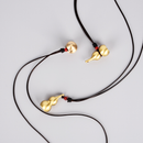 Brass Gourd Pendant Good Luck HuLu w/ Braided Rope For Car Decor Necklace Making