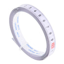 2Pcs/Set Durable Miter Saw Track Tape Measure Backing Metric Steel Ruler 300cm,