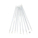 9pcs Blackhead Pimple Blemish Comedone Acne needle Extractor Remover Tool Set E@