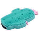 Creative Cactus Design Silicone Brush Massage Bath Brush Face & Body Scrubb