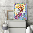 5D DIY Special Shaped Diamond Painting Religious Cross Stitch Mosaic Kit