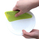 1PC Silicone Dish Squeegee Washing Cleaning Scraper Cleaning Brus@