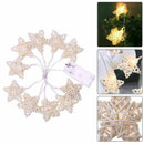 1.1M 10Led Star Rattan String Lights Led Fairy Lights Christmas Wedding Dec