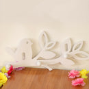 1Pcs White Carved Hook Keys Holder Plastic Hook Coat Hook Towel Hanger Hook